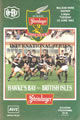 Hawkes Bay v British Lions 1993 rugby  Programmes